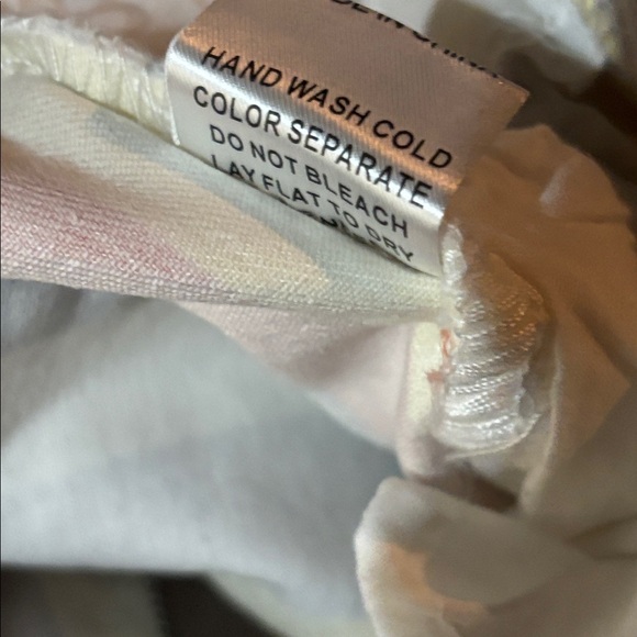 Saints & hearts colorful striped bell bottom pants high waisted dramatic bells - Picture 8 of 14